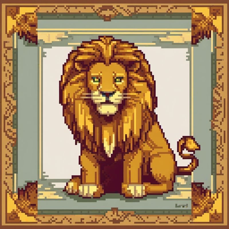 leão espiritual - animais