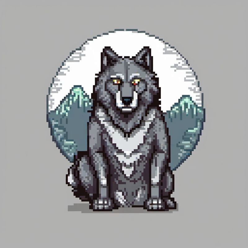 lobo espiritual - animais