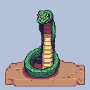 sonhar com cobra mordendo - animais