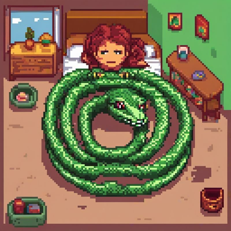 sonhar com cobra - animais