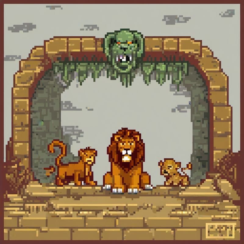 sonhar com leão atacando - animais