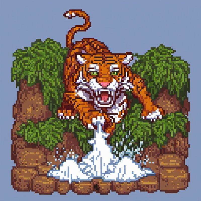 sonhar com tigre atacando - animais