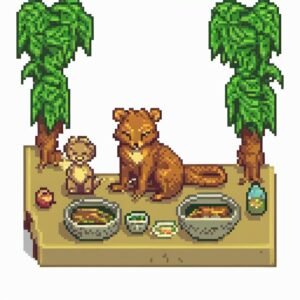 significado psicologico de alimentar um animal selvagem