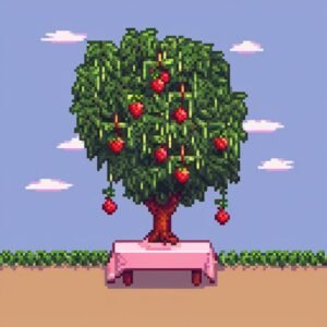 sonhar com colher frutos de uma arvore