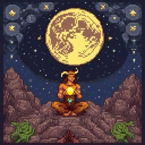 A Ascendente em Capricórnio nas Noites de Lua Cheia: Transformando a Energia da Vida